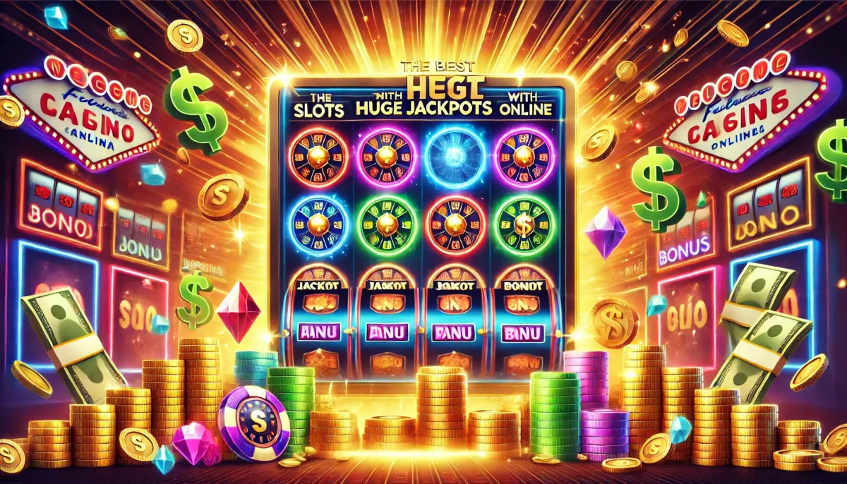 The Best Slots with Huge Jackpots You Can Play Online